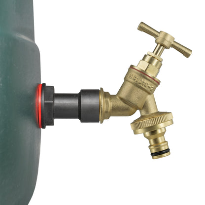 Water Butt Extension Kit 1/2" with Brass Quick Connect Tap and Drill Bit - Best4Trade-Retail Tech Hose & Fittings