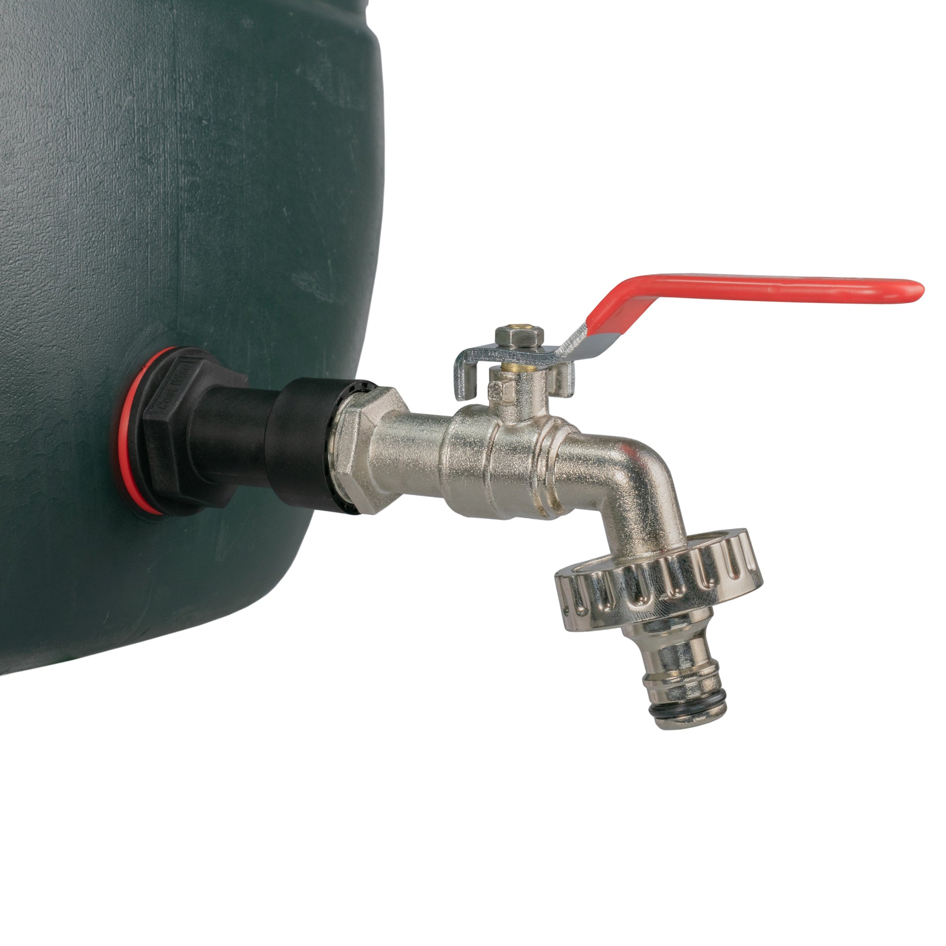 Water Butt Extension Kit 1/2" with Quick Connect Lever Tap and Drill Bit - Best4Trade-Retail Tech Hose & Fittings
