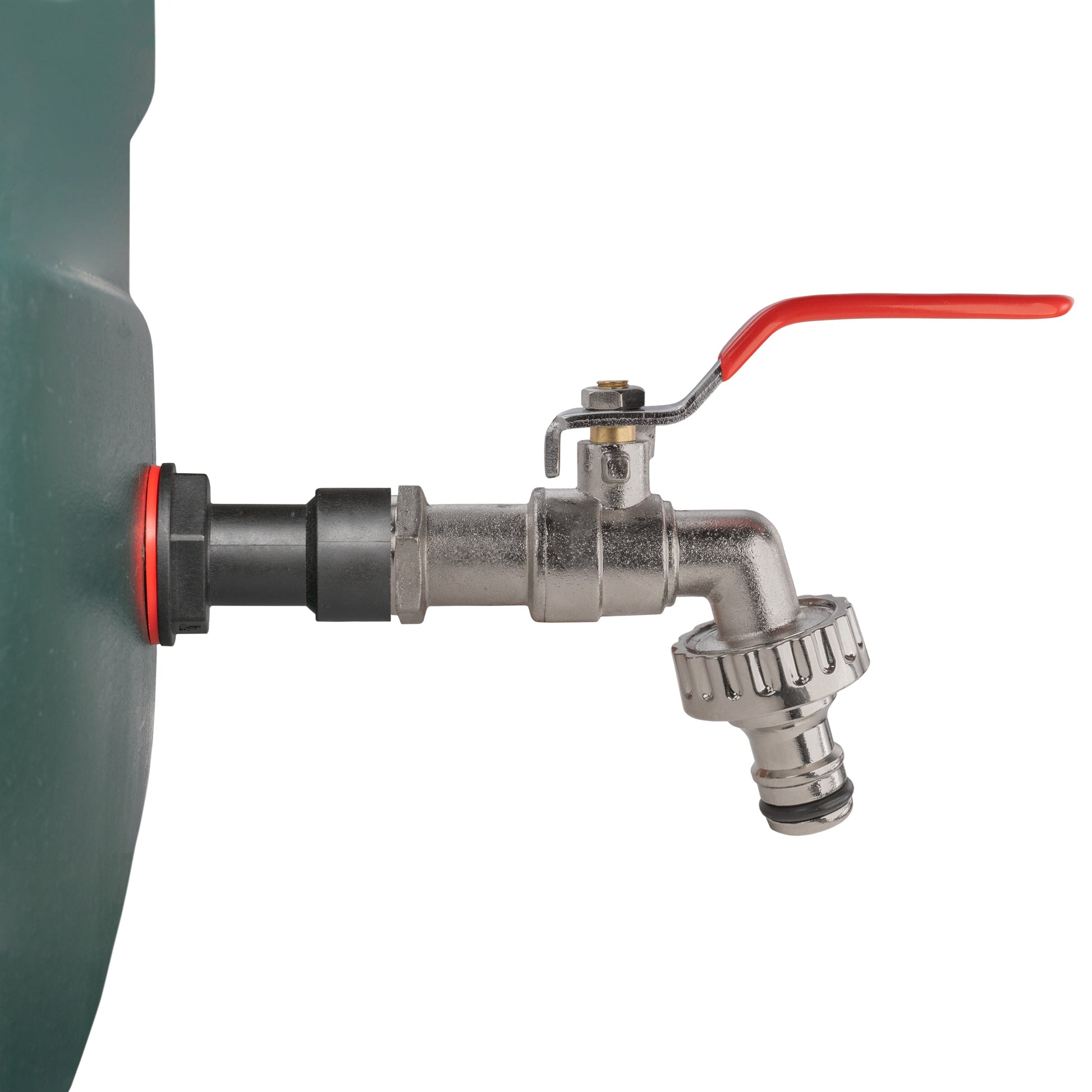 Water Butt Extension Kit 1/2" with Quick Connect Lever Tap and Drill Bit - Best4Trade-Retail Tech Hose & Fittings