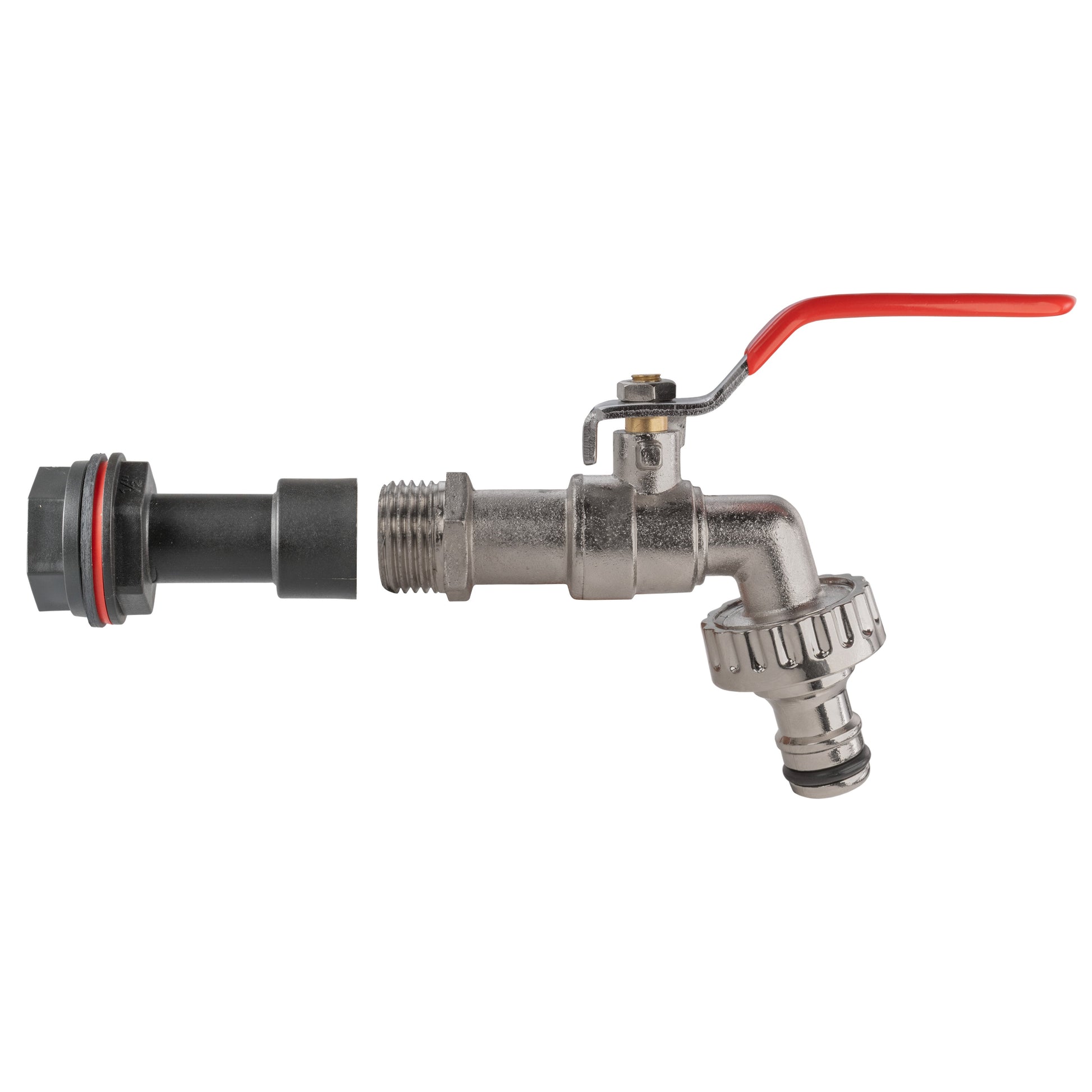 Water Butt Extension Kit 1/2" with Quick Connect Lever Tap - Best4Trade-Retail Tech Hose & Fittings