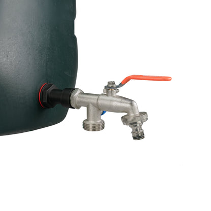 Water Butt Extension Kit 1/2" with Double Tap and Drill Bit - Best4Trade-Retail Tech Hose & Fittings
