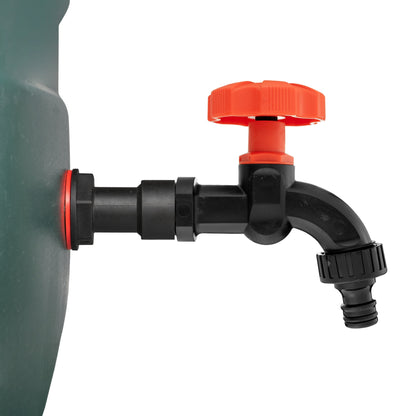 Water Butt Extension Kit 1/2" with Black Dial Tap and Drill Bit - Best4Trade-Retail Tech Hose & Fittings