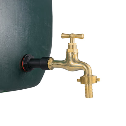 Water Butt Extension Kit 1/2" with 19mm Barbed Polished Brass Tap - Best4Trade-Retail Tech Hose & Fittings