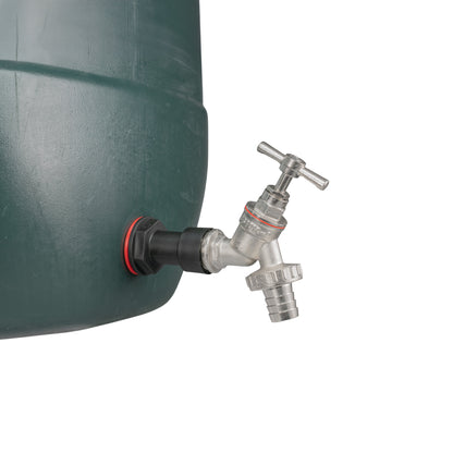 Water Butt Extension Kit 1/2" with Nickel Plated Barbed Tap - Best4Trade-Retail Tech Hose & Fittings