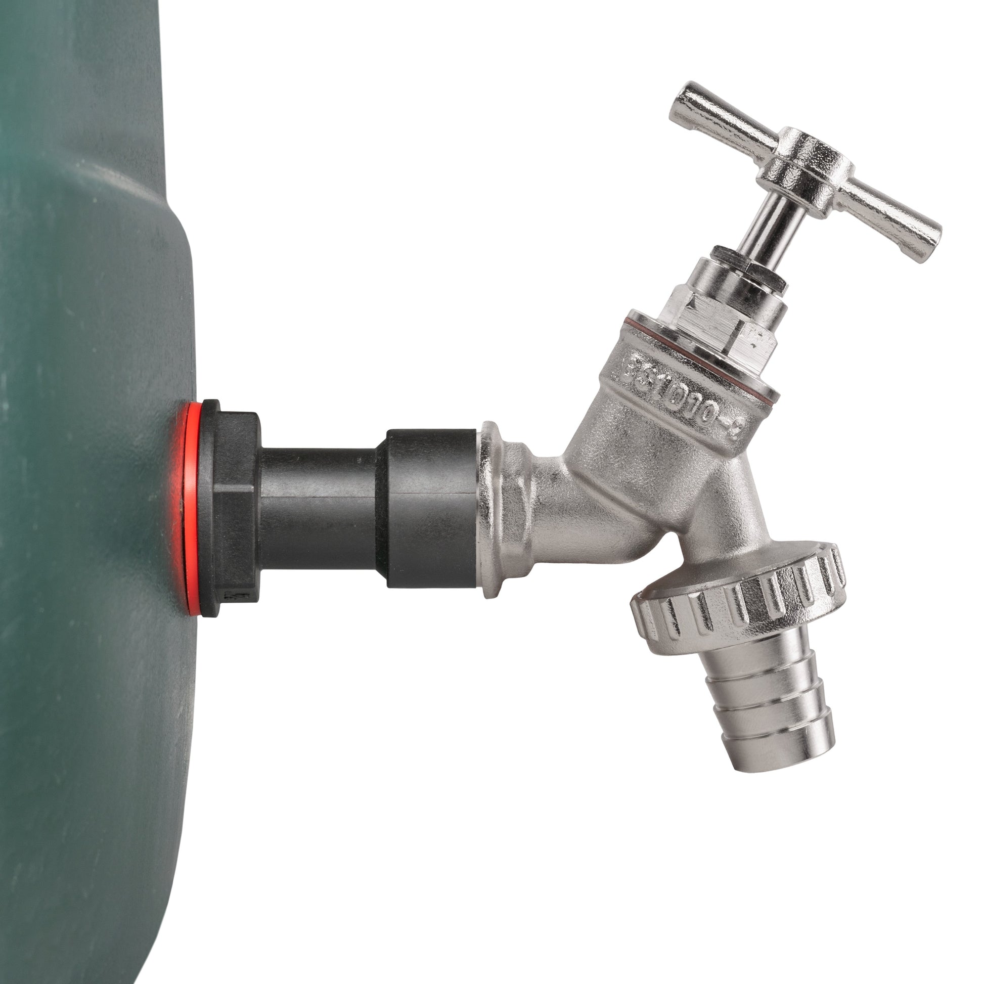 Water Butt Extension Kit 1/2" with Nickel Plated Barbed Tap and Drill Bit - Best4Trade-Retail Tech Hose & Fittings