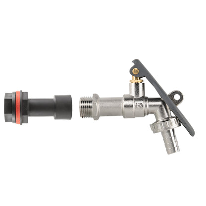 Water Butt Extension Kit 1/2" with Lever Tap Hose Barb and Lever Lock - Best4Trade-Retail Garden watering