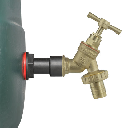 Water Butt Extension Kit 3/4" with Brass Barbed Tap and Drill Bit - Best4Trade-Retail Tech Hose & Fittings