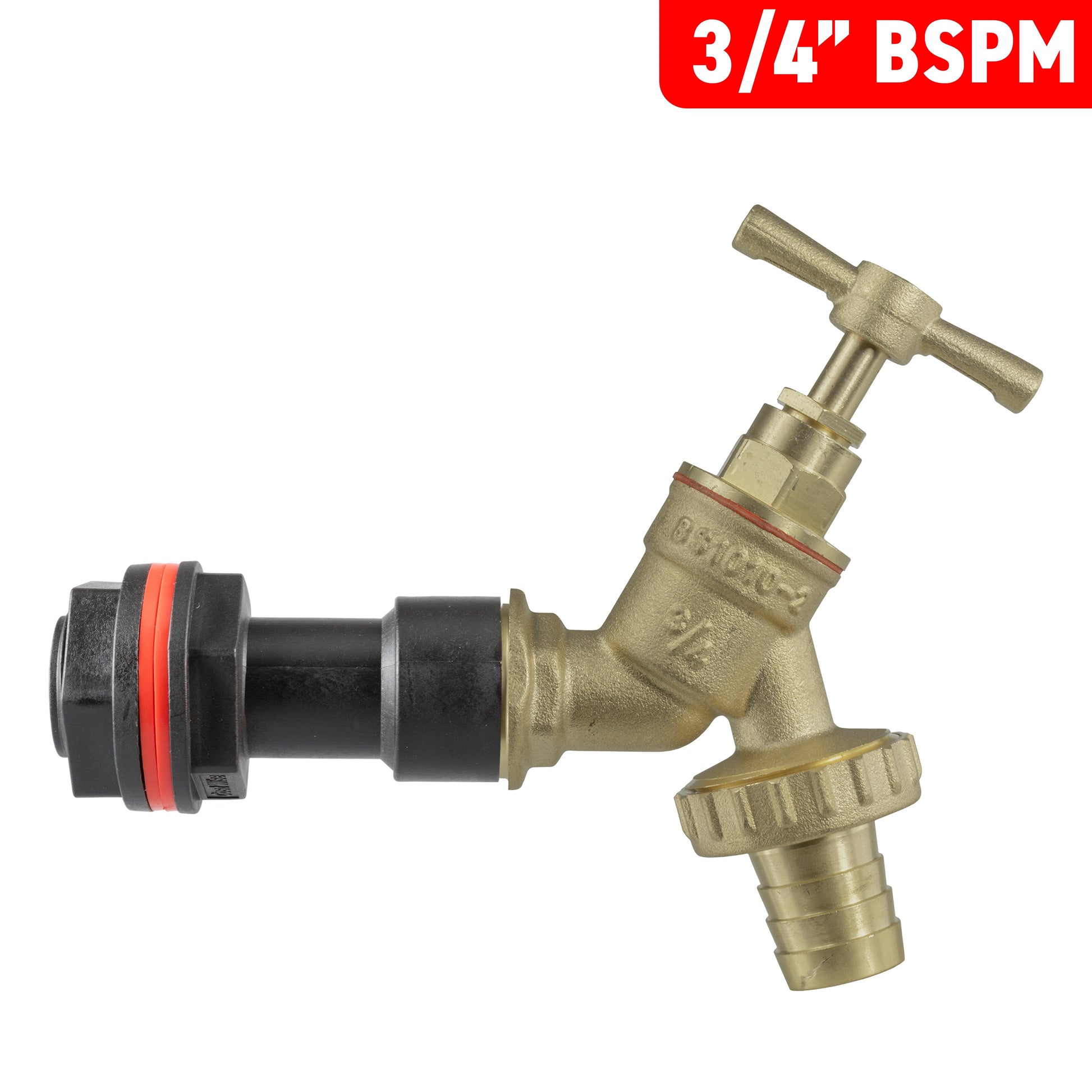 Water Butt Extension Kit 3/4" with Brass Barbed Tap - Best4Trade-Retail Tech Hose & Fittings