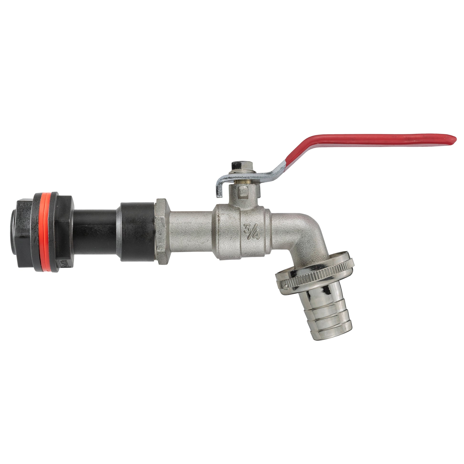 Water Butt Extension Kit 3/4" with Barbed Lever Tap and Drill Bit - Best4Trade-Retail Tech Hose & Fittings