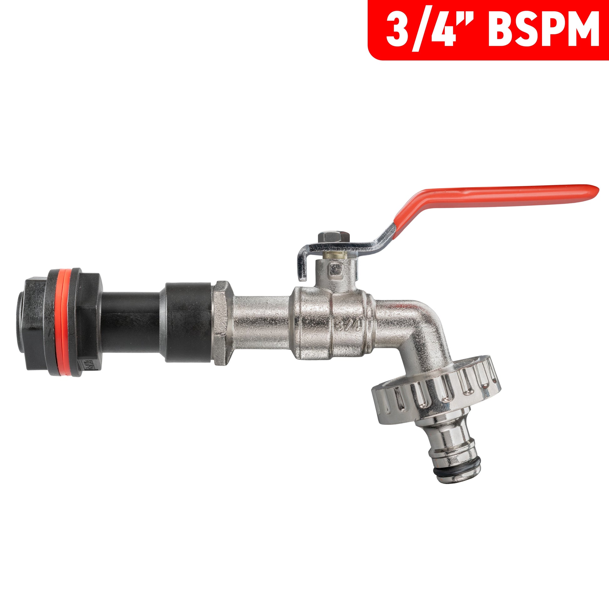 Water Butt Extension Kit 3/4" with Quick Connect Lever Tap - Best4Trade-Retail Tech Hose & Fittings