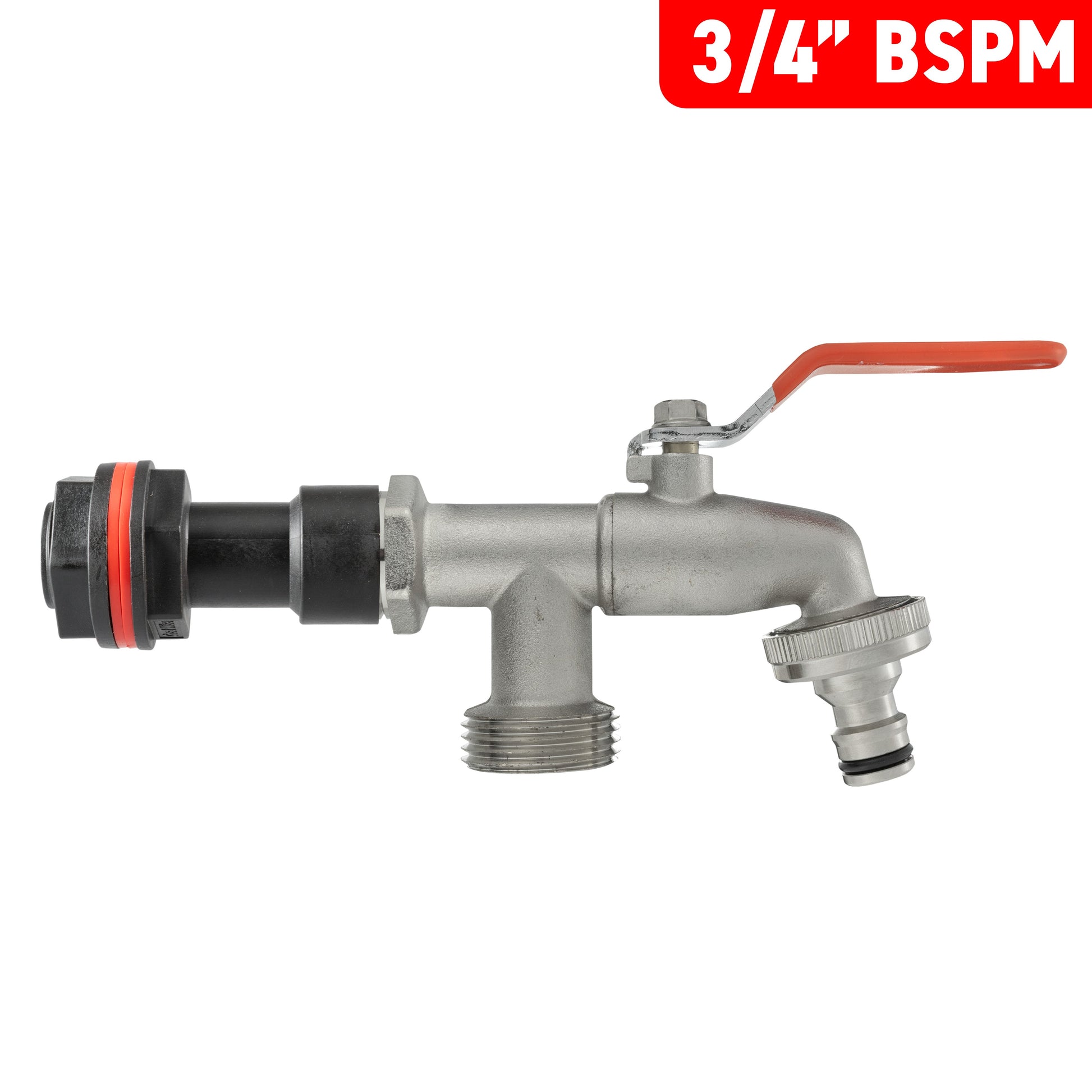 Water Butt Extension Kit 3/4" with Double Tap and Drill Bit - Best4Trade-Retail Tech Hose & Fittings