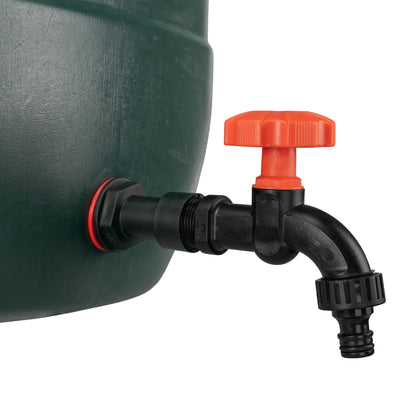 Water Butt Extension Kit 3/4" with Black Dial Tap and Drill Bit - Best4Trade-Retail Tech Hose & Fittings