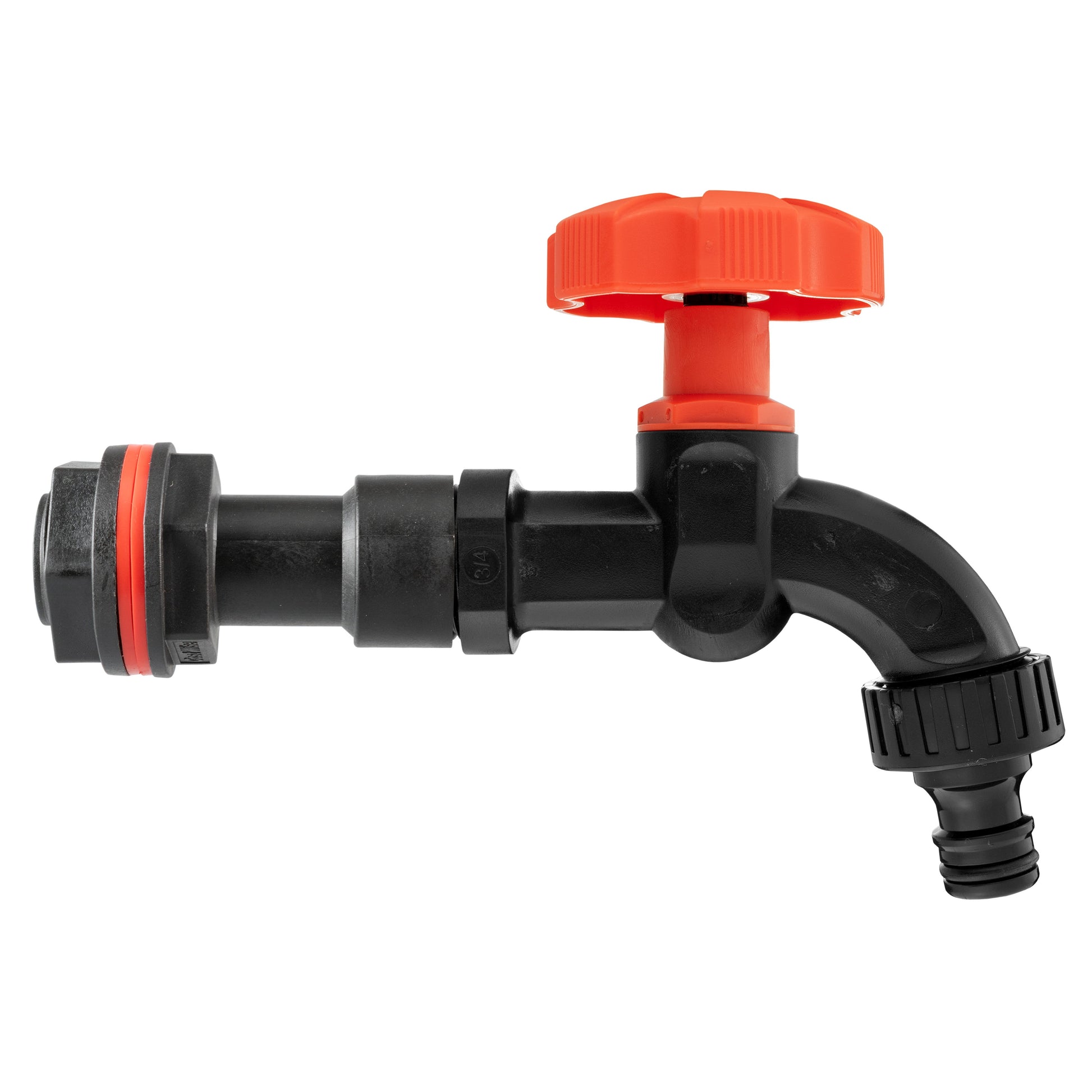 Water Butt Extension Kit 3/4" with Black Dial Tap - Best4Trade-Retail Tech Hose & Fittings