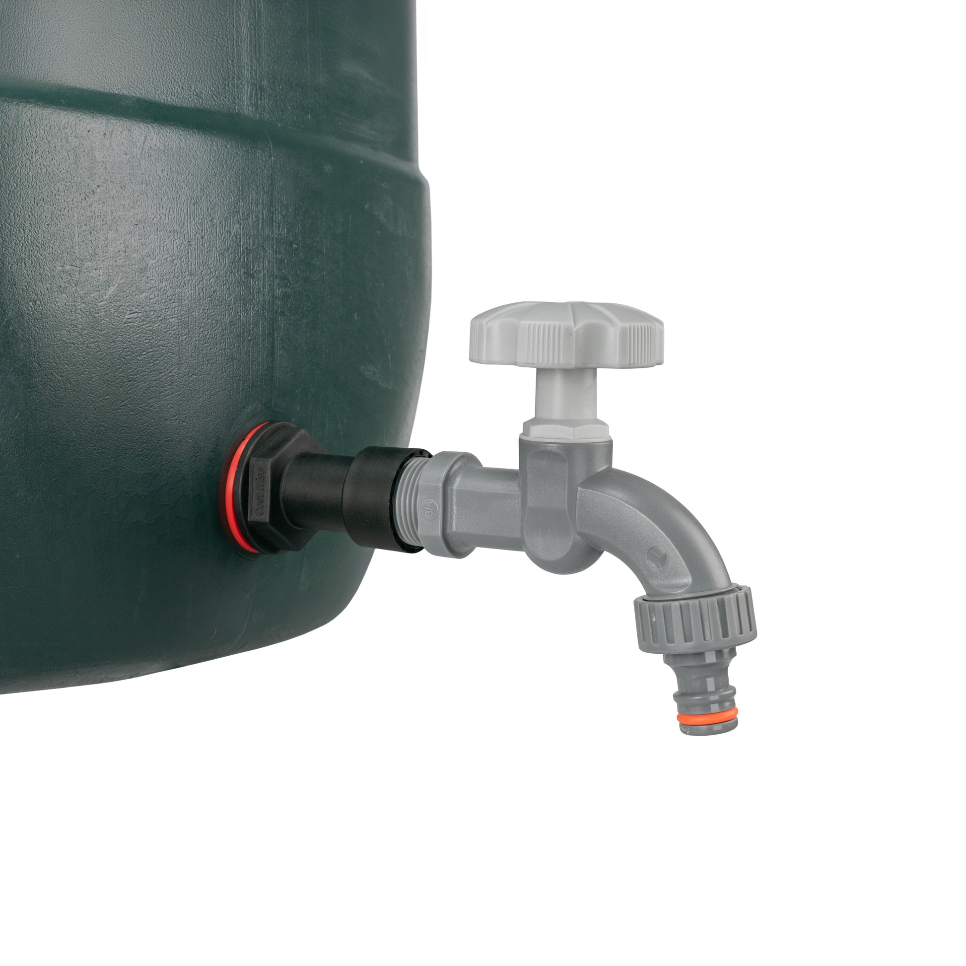 Water Butt Extension Kit 3/4" with Grey Dial Tap and Drill Bit - Best4Trade-Retail Tech Hose & Fittings