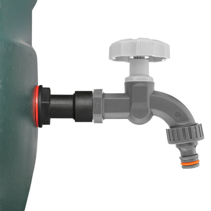 Water Butt Extension Kit 3/4" with Grey Dial Tap - Best4Trade-Retail Tech Hose & Fittings