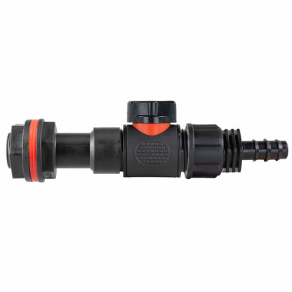 Water Butt Extension Kit 3/4" with In-Line Valve + 16mm Barb - Best4Trade-Retail Tech Hose & Fittings
