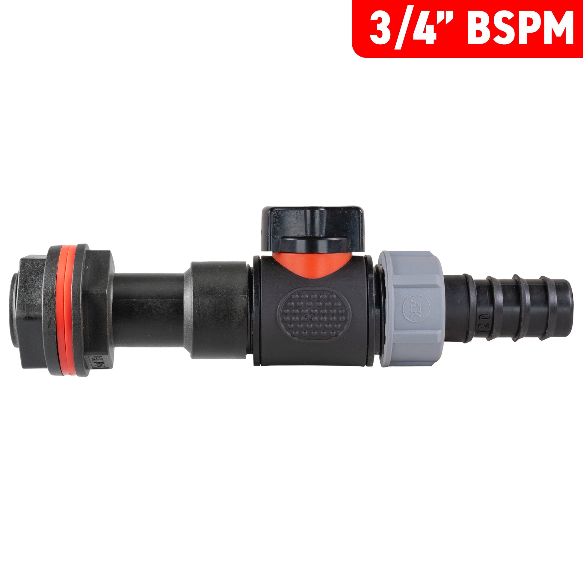 Water Butt Extension Kit 3/4" with In-Line Valve + 20mm Barb - Best4Trade-Retail Tech Hose & Fittings
