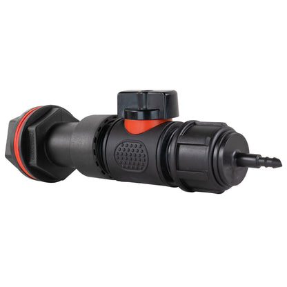 Water Butt Extension Kit 3/4" with In-Line Valve + 4mm Micro Barb and Drill Bit - Best4Trade-Retail Tech Hose & Fittings