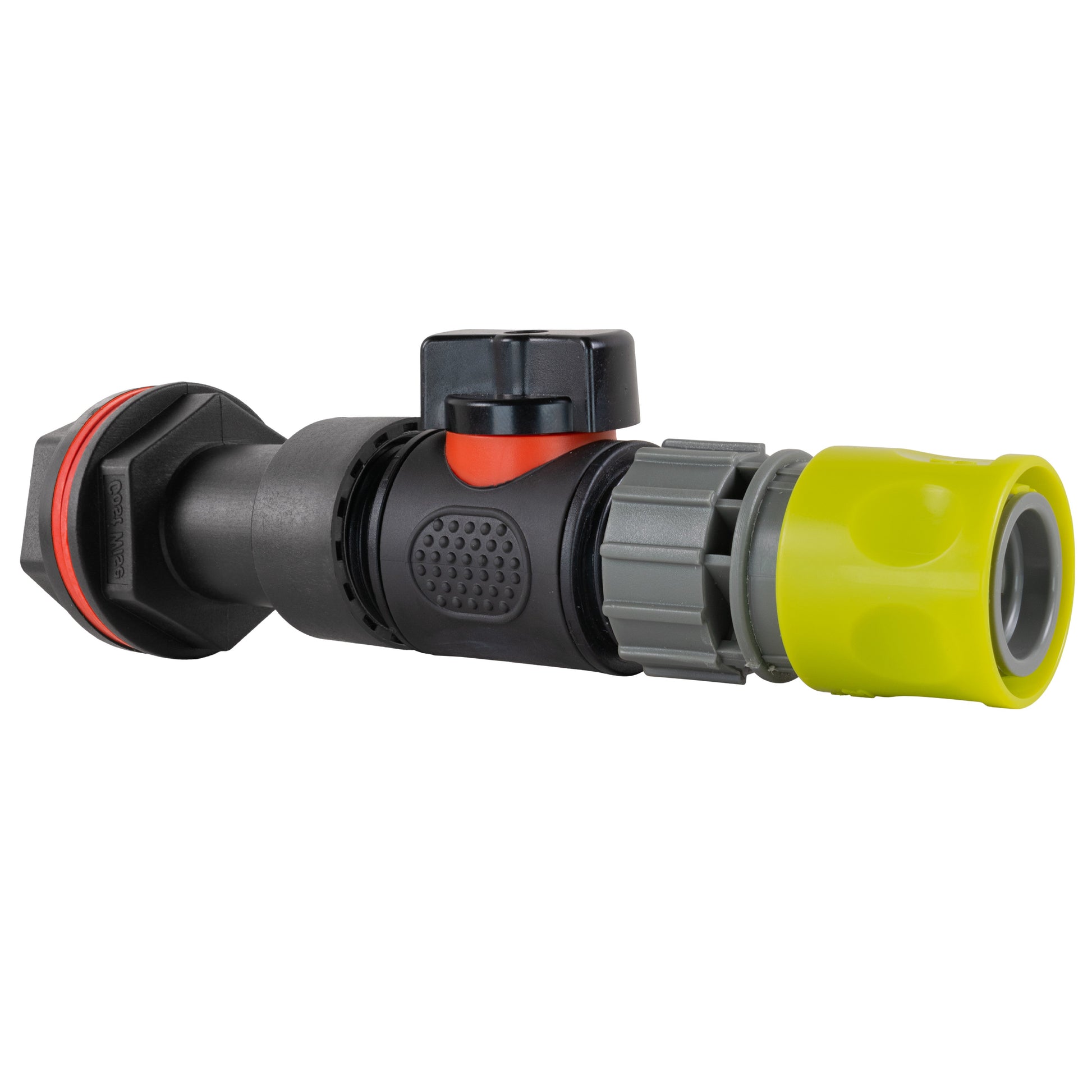 Water Butt Extension Kit 3/4" with In-Line Valve + Female Quick Connector Lime and Drill Bit - Best4Trade-Retail Tech Hose & Fittings