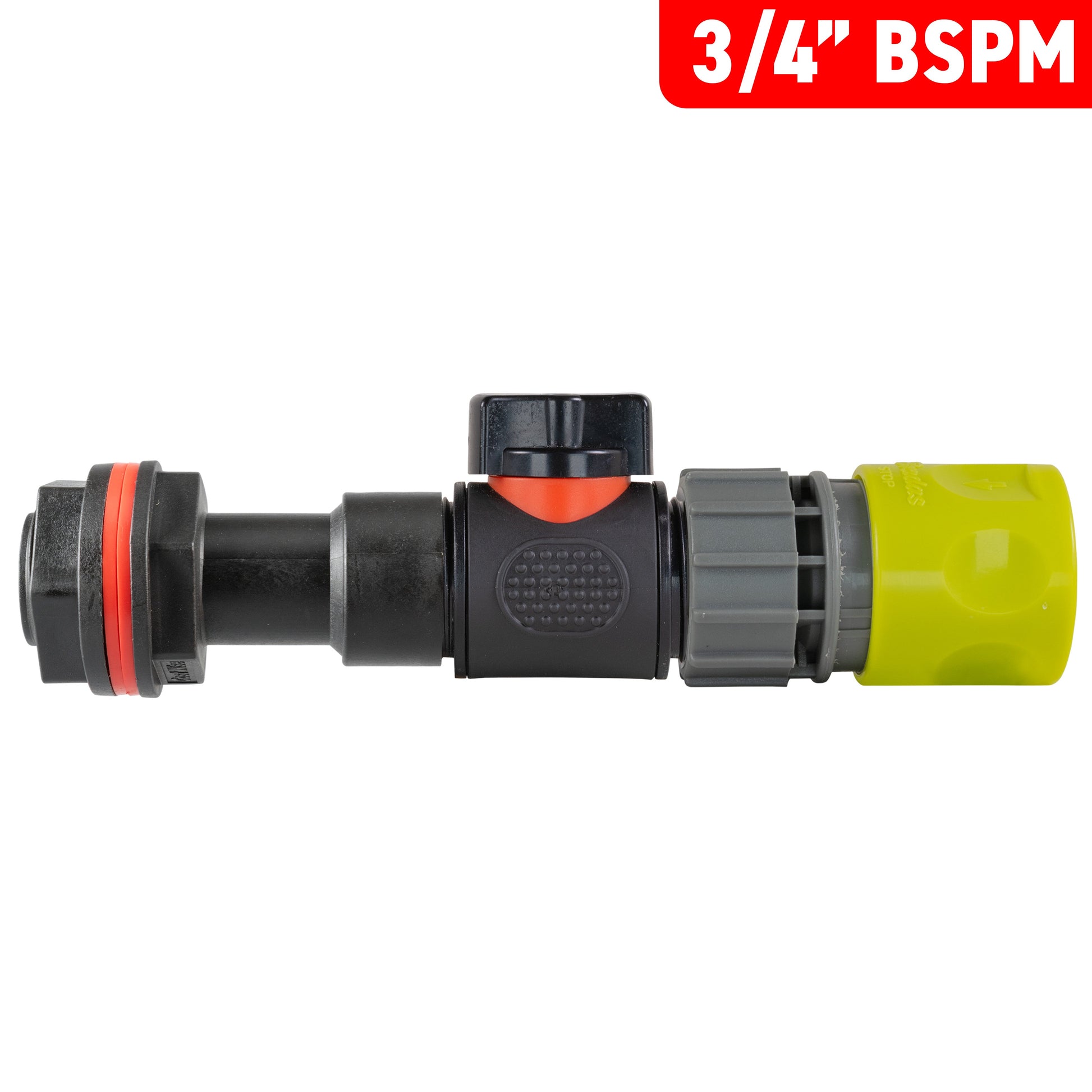 Water Butt Extension Kit 3/4" with In-Line Valve + Female Quick Connector Lime and Drill Bit - Best4Trade-Retail Tech Hose & Fittings