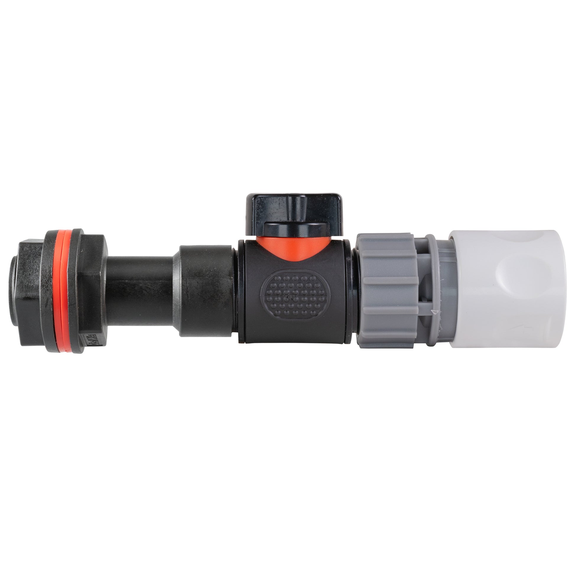 Water Butt Extension Kit 3/4" with In-Line Valve + Female Quick Connector WL and Drill Bit - Best4Trade-Retail Tech Hose & Fittings
