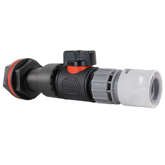 Water Butt Extension Kit 3/4" with In-Line Valve + Female Quick Connector WL - Best4Trade-Retail Tech Hose & Fittings