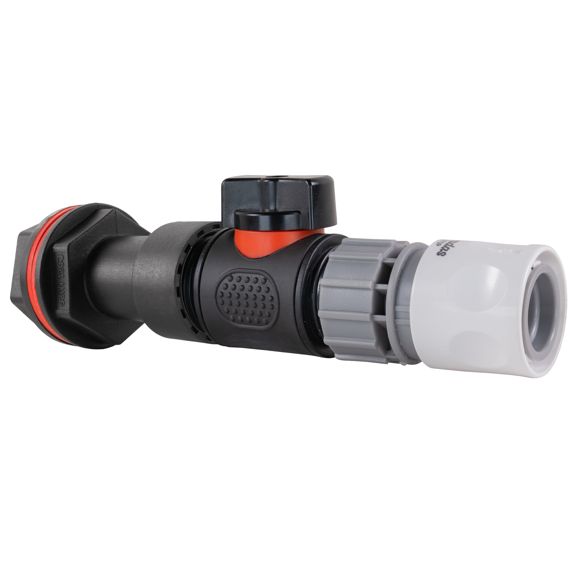 Water Butt Extension Kit 3/4" with In-Line Valve + Female Quick Connector WL and Drill Bit - Best4Trade-Retail Tech Hose & Fittings