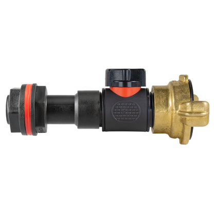 Water Butt Extension Kit 3/4" with In-Line Valve + Geka - Best4Trade-Retail Tech Hose & Fittings
