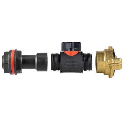 Water Butt Extension Kit 3/4" with In-Line Valve + Geka and Drill Bit - Best4Trade-Retail Tech Hose & Fittings