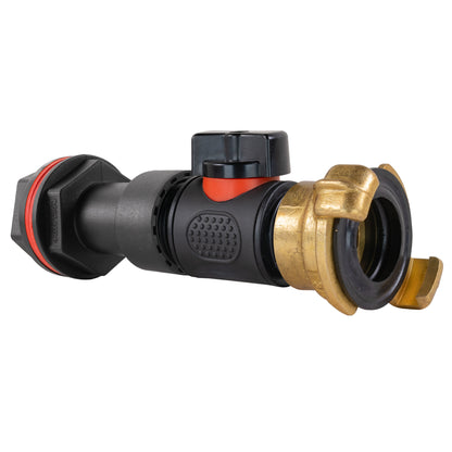 Water Butt Extension Kit 3/4" with In-Line Valve + Geka and Drill Bit - Best4Trade-Retail Tech Hose & Fittings