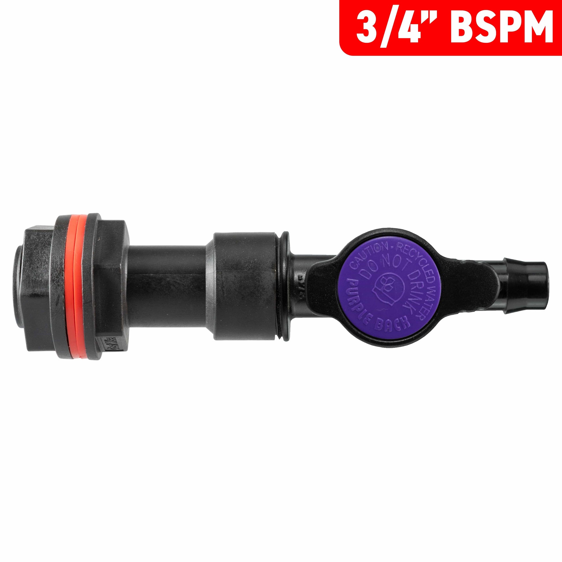 Water Butt Extension Kit 3/4" with 13mm Barb Irrigation Valve and Drill Bit - Best4Trade-Retail Tech Hose & Fittings
