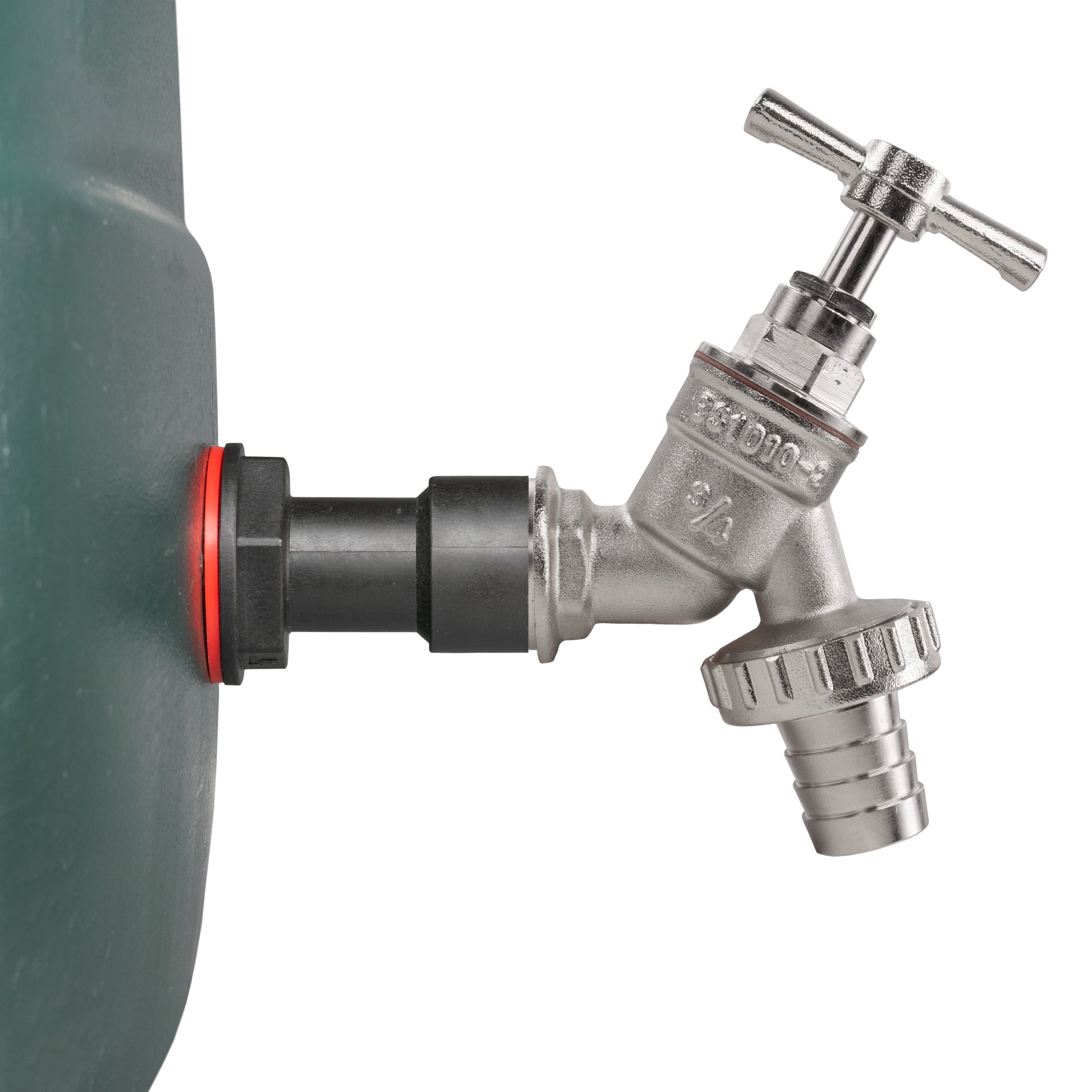 Water Butt Extension Kit 3/4" with Nickel Plated Barbed Tap and Drill Bit - Best4Trade-Retail Tech Hose & Fittings
