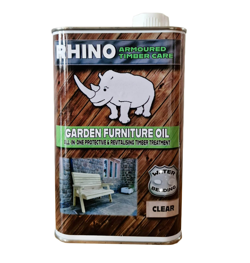 Churnet Valley Wood Preservative Rhino Clear - 1 Litre Tin - Churnet Valley