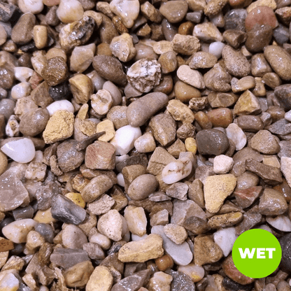 Staffordshire Pink Gravel Stone - Dandy's Topsoil & Landscape Supplies Gravel, Slate & Aggregates