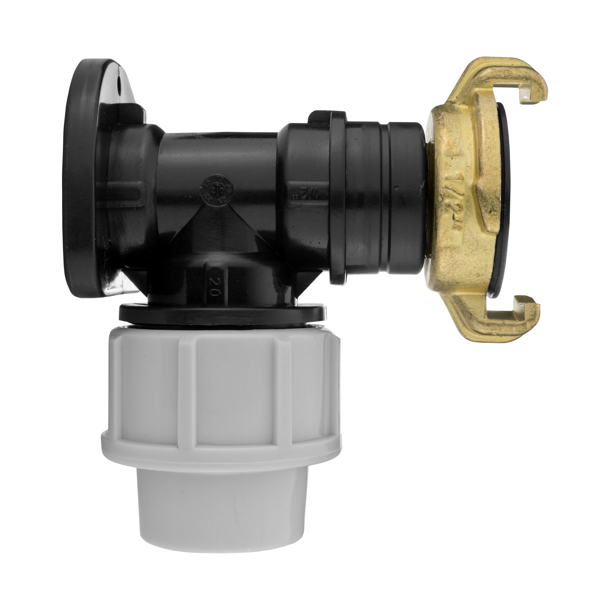 Wall Flange Kit 20mm MDPE – Geka - Best4Trade-Retail Tech Hose & Fittings