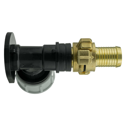 Wall Flange Kit 20mm MDPE + 25mm Barbed Geka Set - Best4Trade-Retail Tech Hose & Fittings