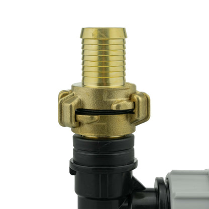 Wall Flange Kit 20mm MDPE + 25mm Barbed Geka Set - Best4Trade-Retail Tech Hose & Fittings