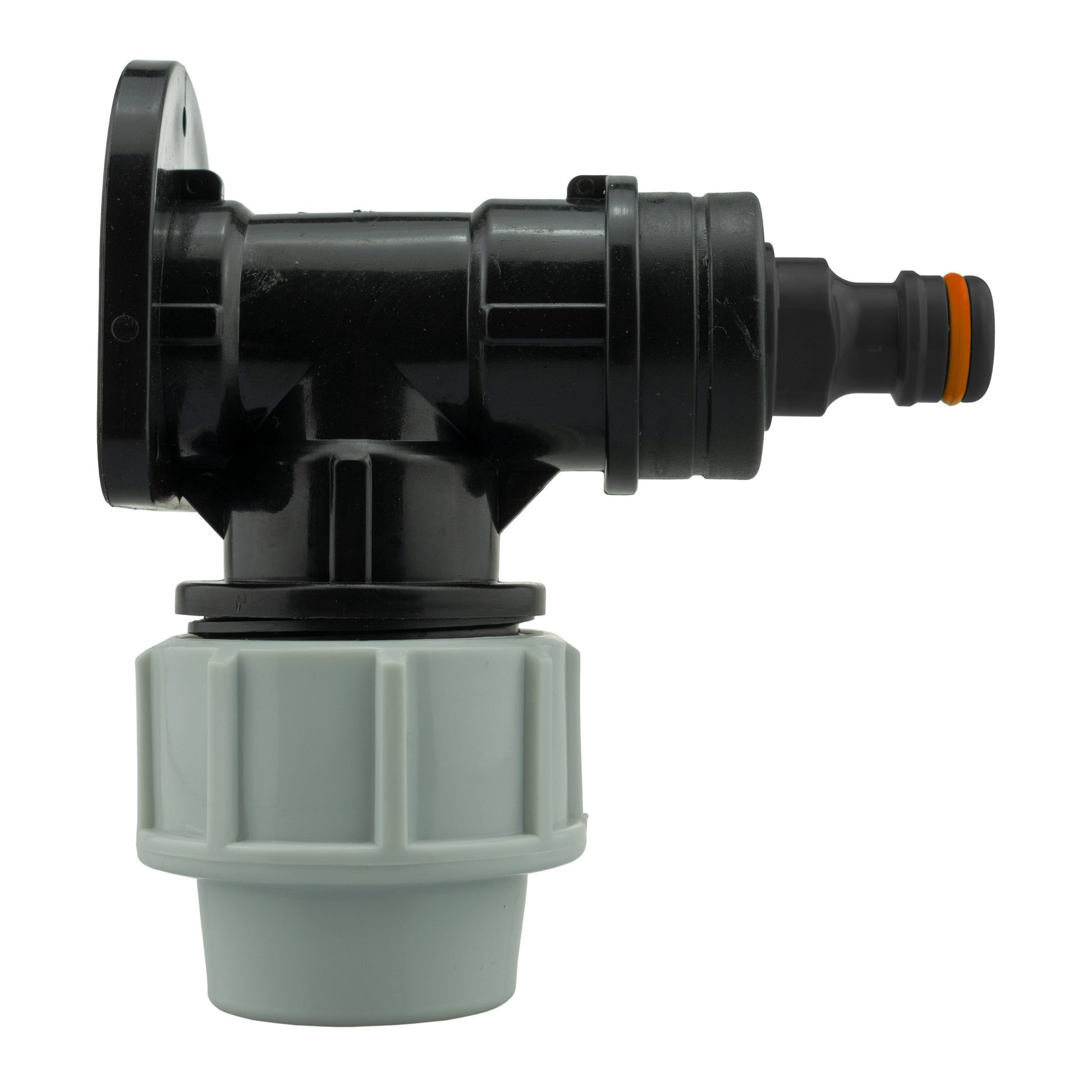Wall Flange Kit 32mm MDPE + Quick Connector Male - Best4Trade-Retail Tech Hose & Fittings