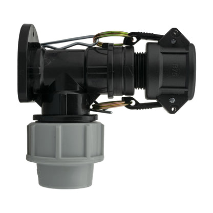 Wall Flange Kit 25mm MDPE + 3/4" Camlock Type B - Best4Trade-Retail Tech Hose & Fittings