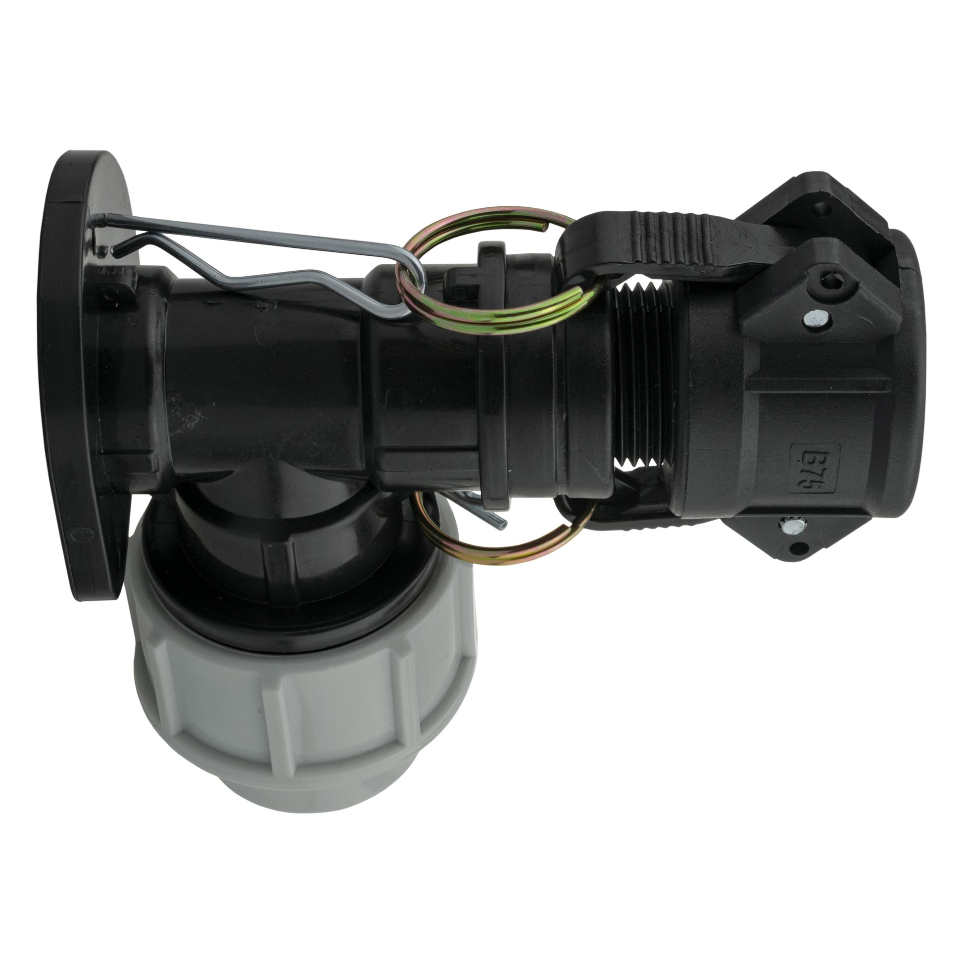 Wall Flange Kit 25mm MDPE + 3/4" Camlock Type B - Best4Trade-Retail Tech Hose & Fittings