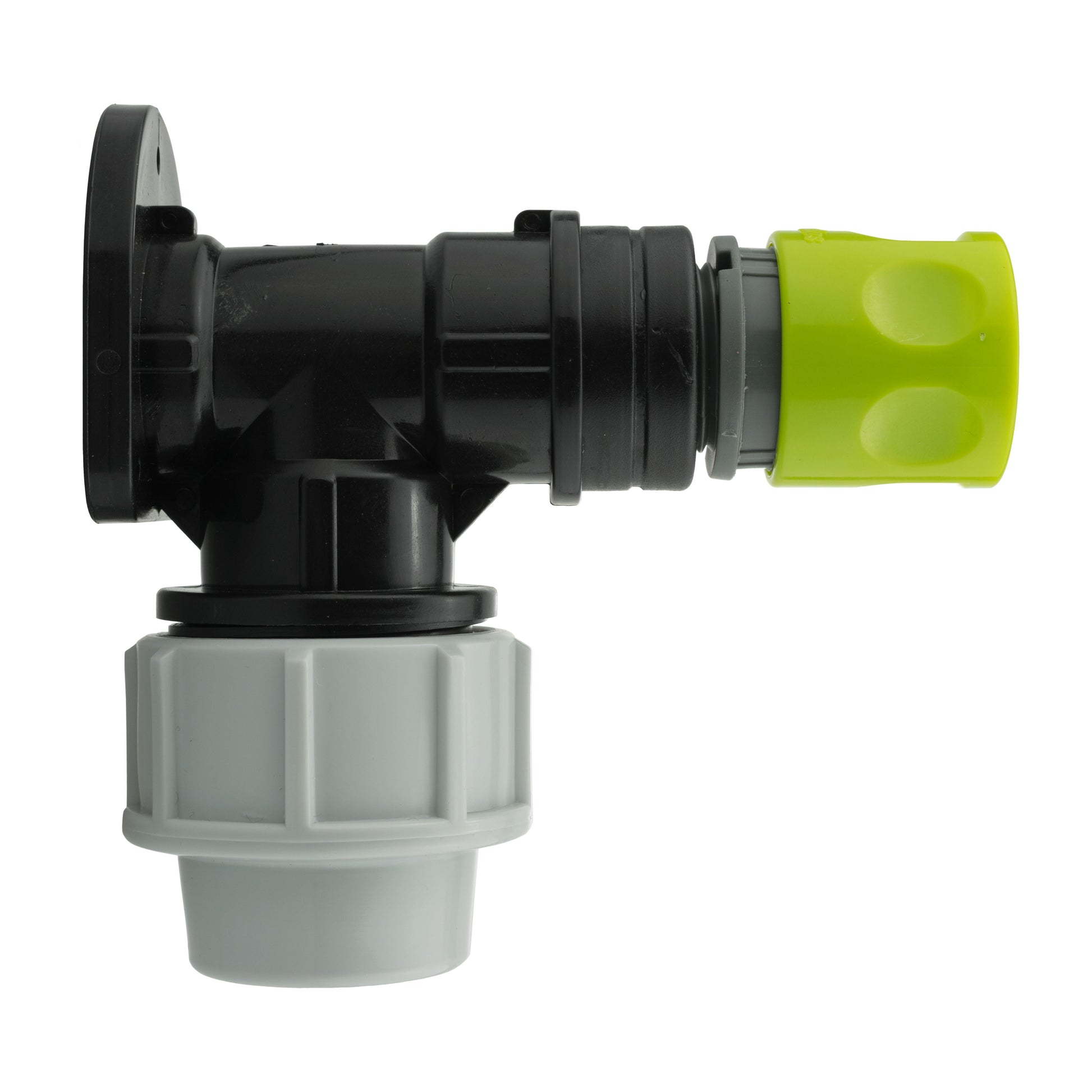 Wall Flange Kit 25mm MDPE + Female Quick Connector - Best4Trade-Retail Tech Hose & Fittings