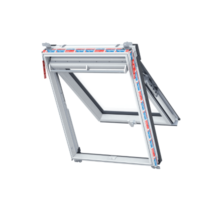 Keylite White Painted Top Hung Roof Window Hi-Therm - All Sizes - Keylite