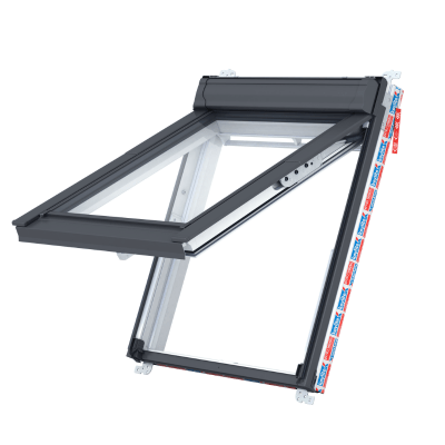 Keylite White Painted Top Hung Roof Window Hi-Therm - All Sizes - Keylite