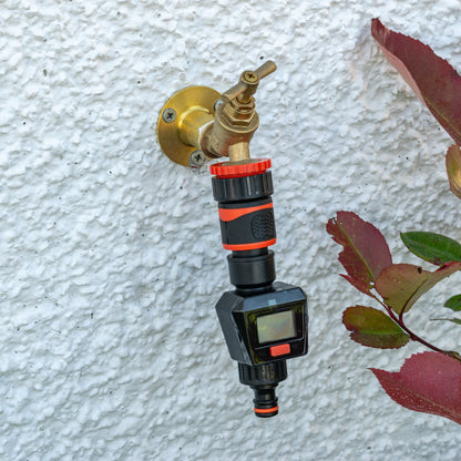 Water Flow Meter Black/Orange - Best4Trade-Retail