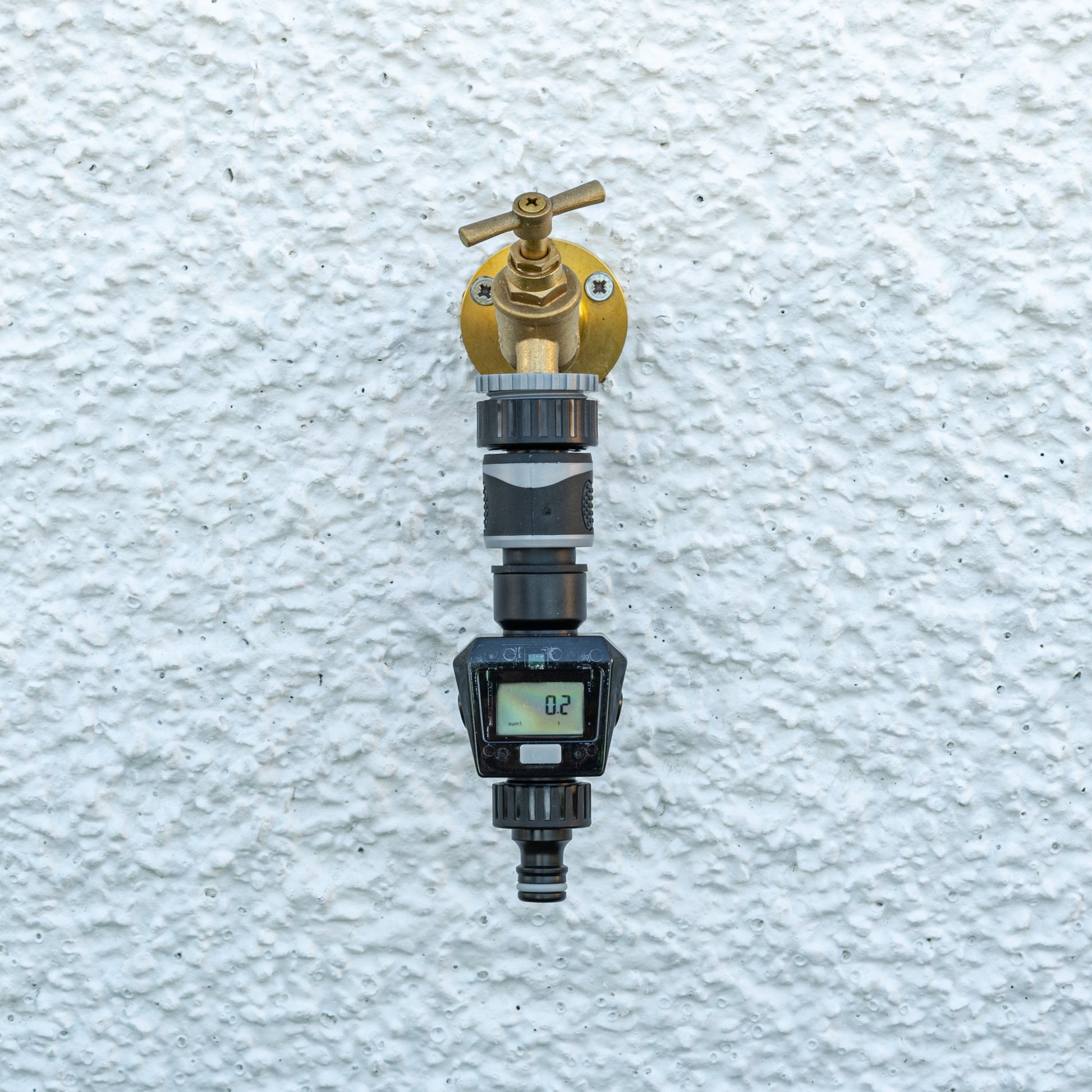 Water Flow Meter Gray - Best4Trade-Retail