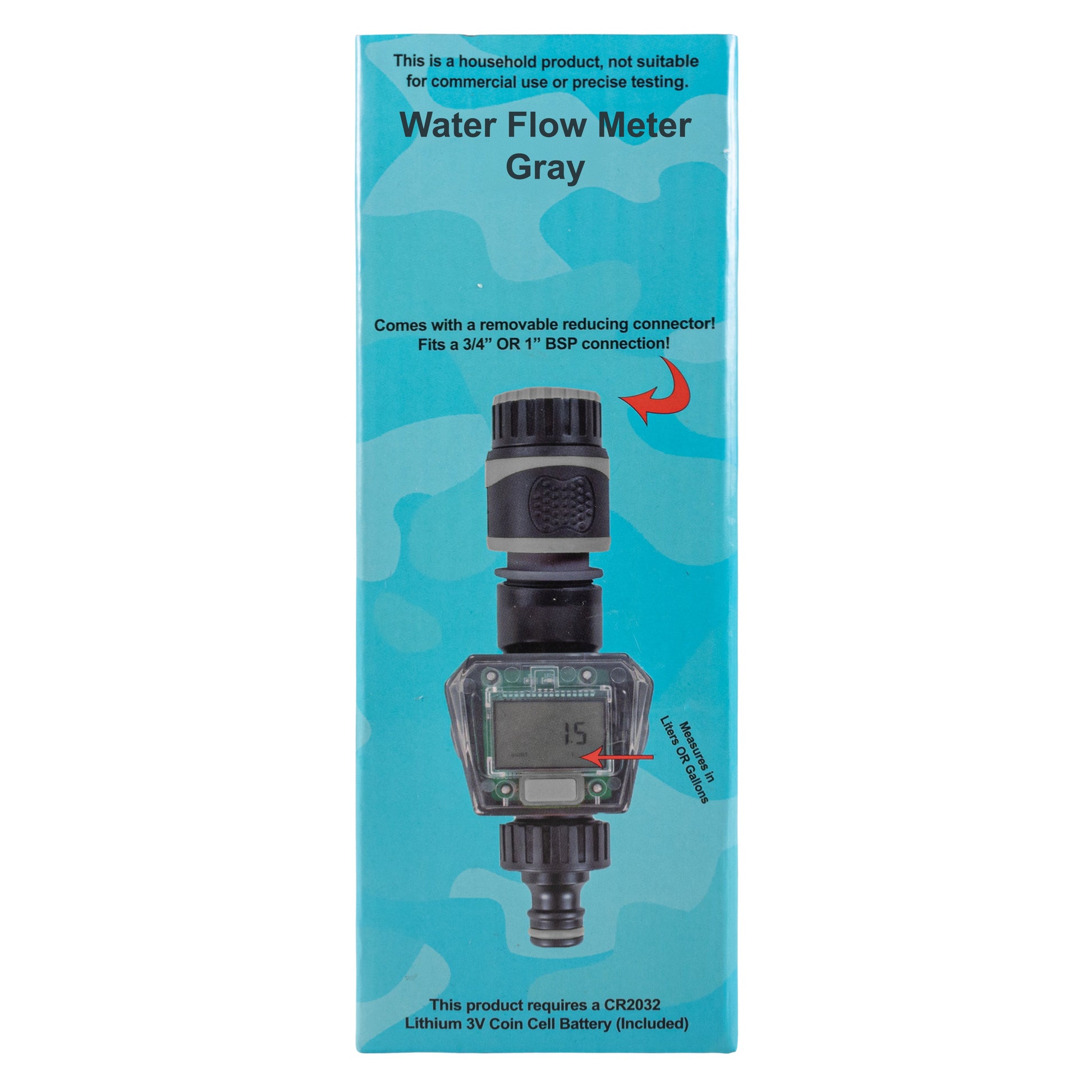 Water Flow Meter Gray - Best4Trade-Retail