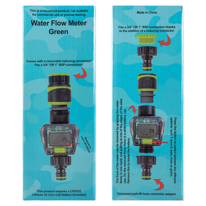 Water Flow Meter Green - Best4Trade-Retail
