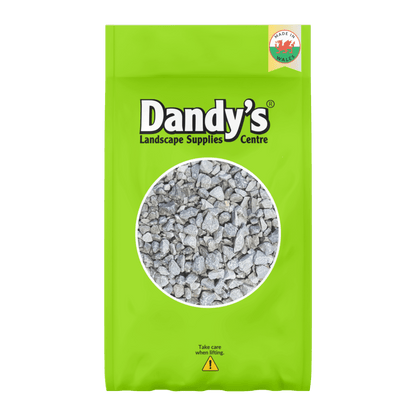 White Grey Limestone Gravel Chippings - Dandy's Topsoil & Landscape Supplies Gravel, Slate & Aggregates