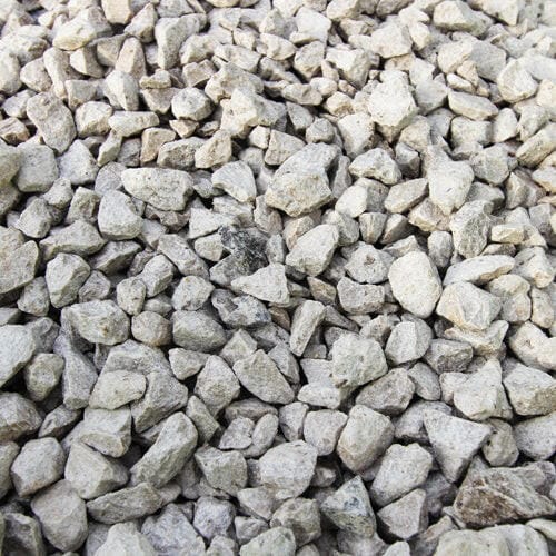 White Grey Limestone Gravel Chippings - Dandy's Topsoil & Landscape Supplies Gravel, Slate & Aggregates