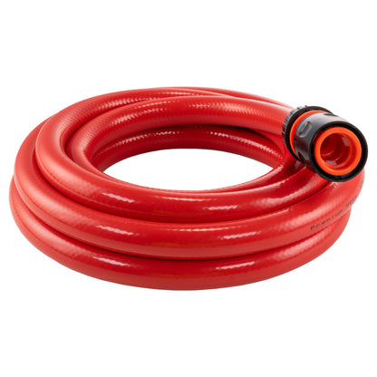 Water Hose Red Set 12.5mm Pipe (Black Connectors) - Best4Trade-Retail Garden watering